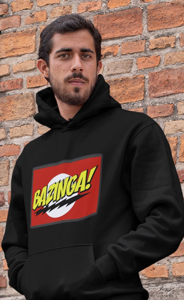 Bluza z naszywką  BAZINGA