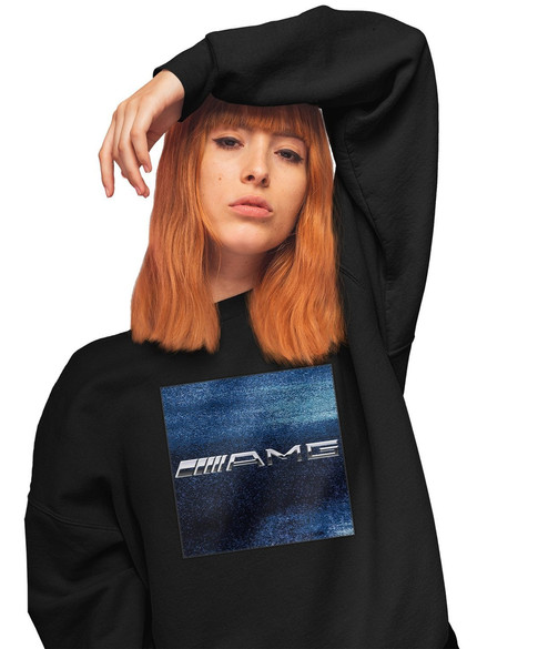 Bluza z naszywką Mercedes AMG