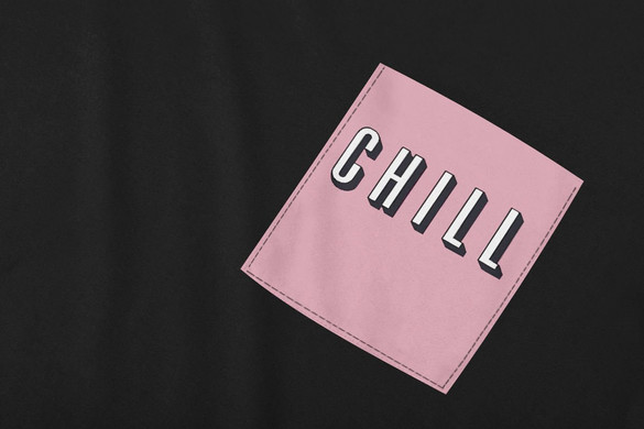 Koszulka z kieszonką CHILL