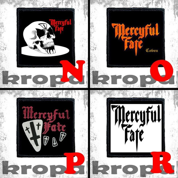 Naszywka MERCYFUL FATE 10 x 10 cm  Dużo Wzorów!