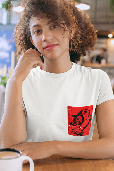 Koszulka z kieszonką BESTIA BEAST 