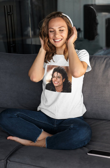 Bluzka damska z naszywką Michael Jackson 02