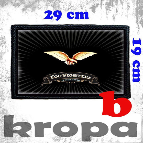Naszywka duża na ubranie FOO FIGHTERS