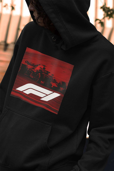 Bluza z naszywką F1 poster