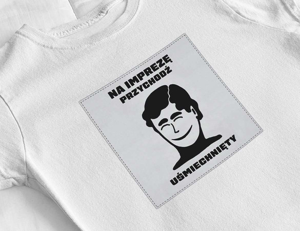 Bluzka damska z naszywką PRL- Impreza