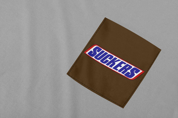Koszulka z kieszonką SUCKERS