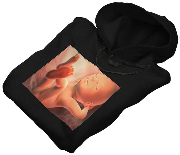 Bluza z naszywką Płód 01