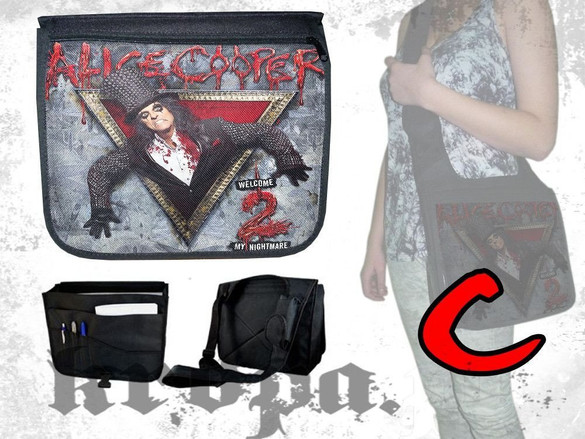 Torba szkolna na ramię ALICE COOPER