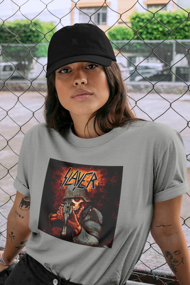 Koszulka z naszywką Slayer Demon