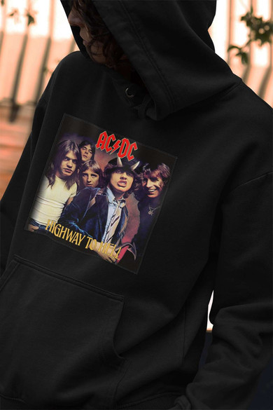 Bluza z naszywką AC/DC Highway to..