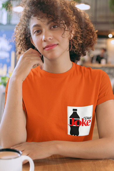 Koszulka z kieszonką DIET JOKE