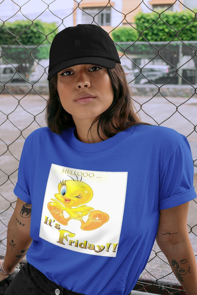 Koszulka z naszywką  It's Friday !!