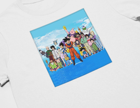 Koszulka z naszywką Dragon Ball 07
