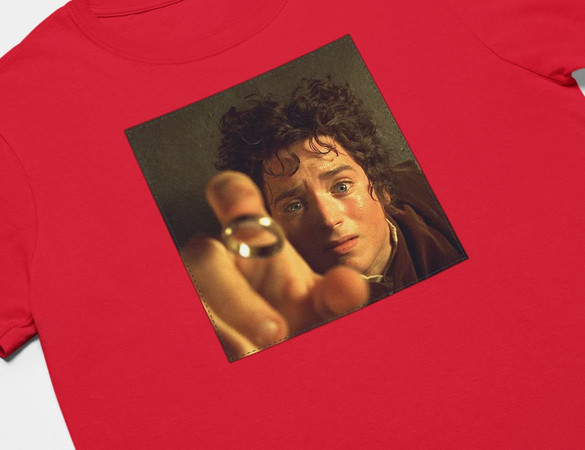 Koszulka z naszywką Frodo Baggins