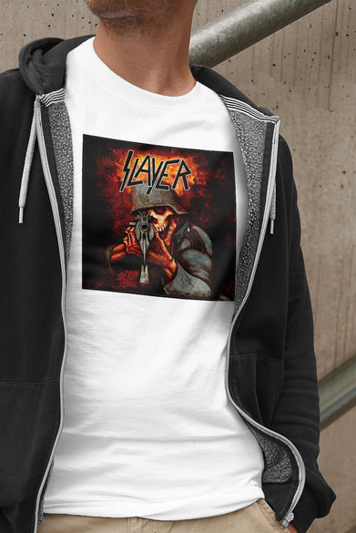 Koszulka z naszywką Slayer Demon