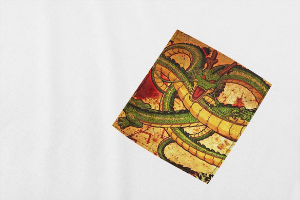 Koszulka z kieszonką DRAGON BALL SHENRON