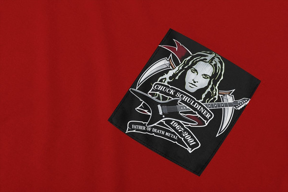 Koszulka z kieszonką Chuck Schuldiner