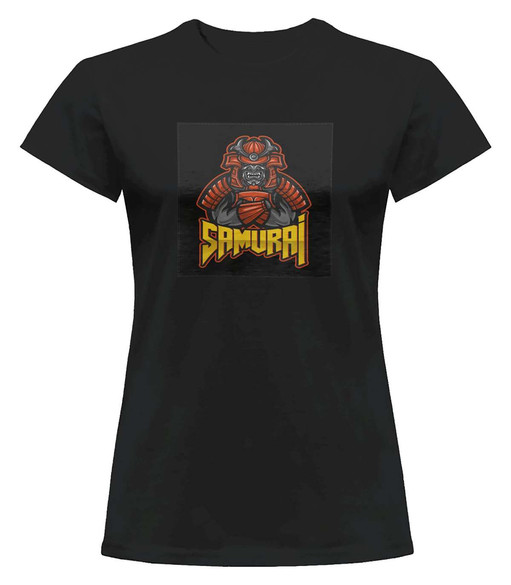 Bluzka damska z naszywką SAMURAJ