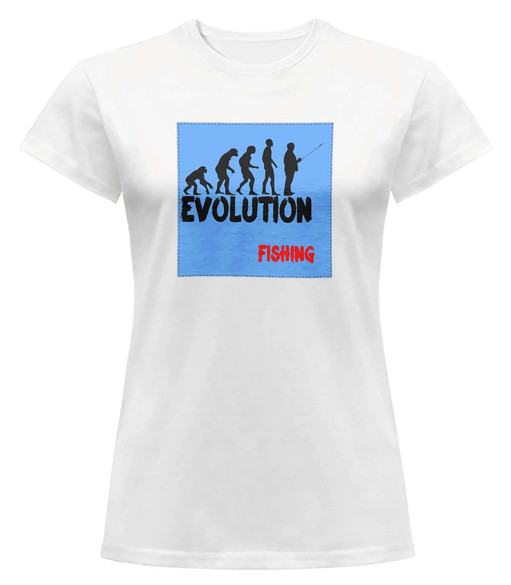 Bluzka damska z naszywką Evolution