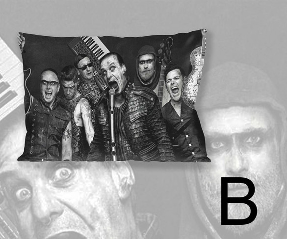 Poduszka RAMMSTEIN 60x40cm WZORY