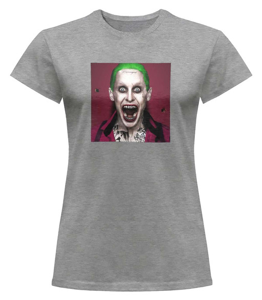 Bluzka damska z naszywką Joker Jared Leto Scream