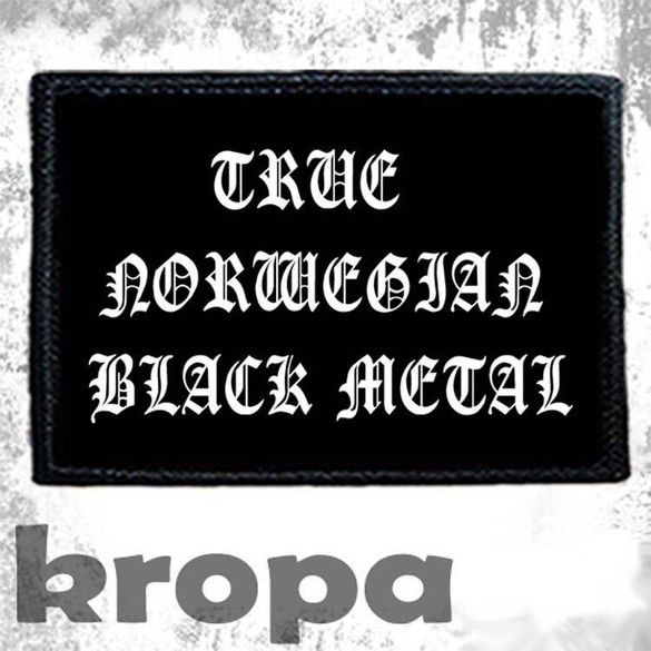 Naszywka TRUE NORWEGIAN BLACK METAL