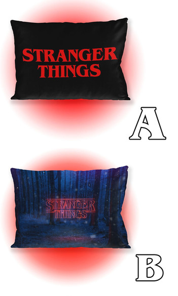 Poduszka STRANGER THINGS 60x40cm WZORY