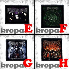 Naszywka CRADLE OF FILTH  8 X 8 cm Dużo Wzorów!