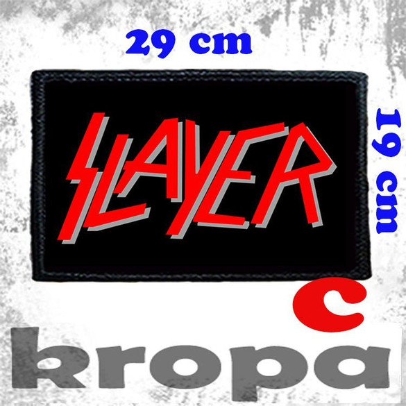 Naszywka duża na ubranie SLAYER