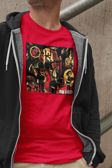 Koszulka z naszywką Slayer Reign in