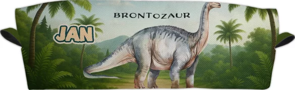 Piórnik Dinozaury Brontozaur z imieniem na zamówienie
