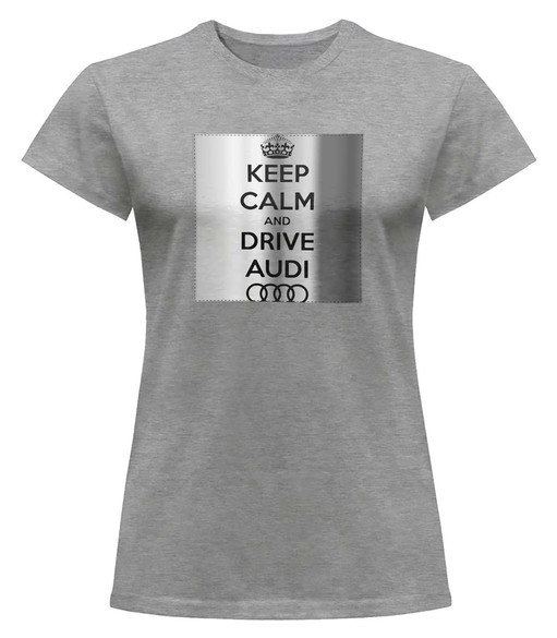 Bluzka damska z naszywką Audi Keep Calm