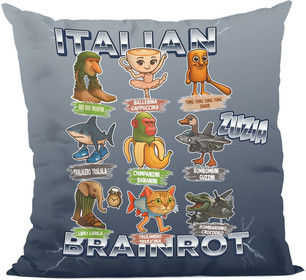 Poduszka Italian Brainrot Paczka Stworków włoskich brainrotów
