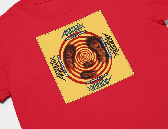 Koszulka z naszywką Anthrax State of...