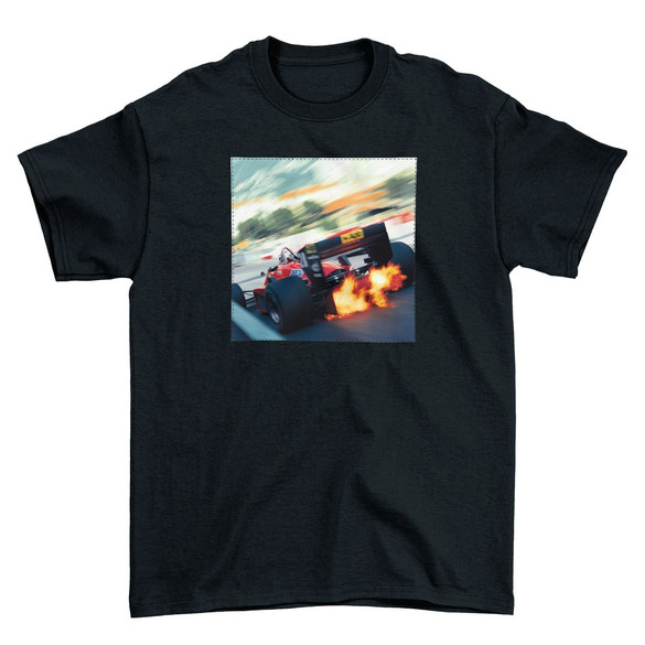 Koszulka z naszywką F1 car