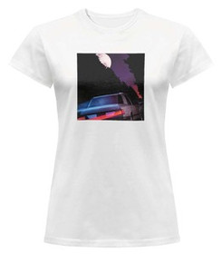 Bluzka damska z naszywką Mercedes at night