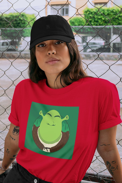 Koszulka z naszywką SHREK