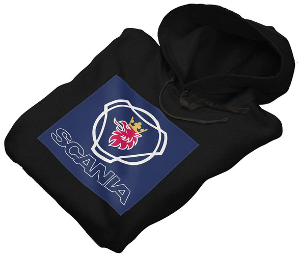 Bluza z naszywką Scania logo blue