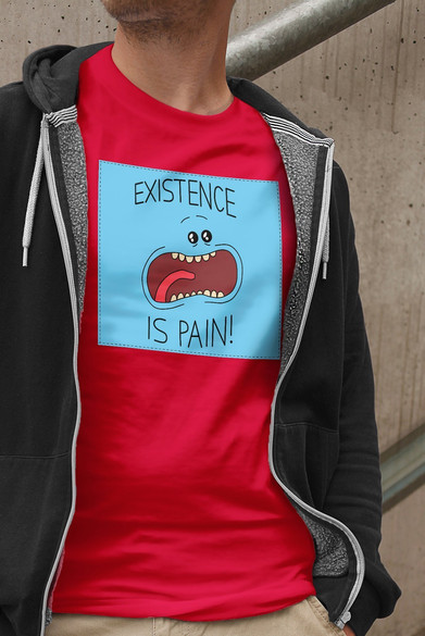 Koszulka z naszywką Rick and Morty 03