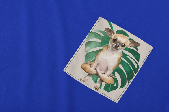 	Koszulka z kieszonką YOGA DOG