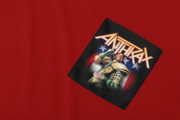 Koszulka z kieszonką Anthrax