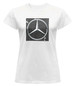 Bluzka damska z naszywką Mercedes logo