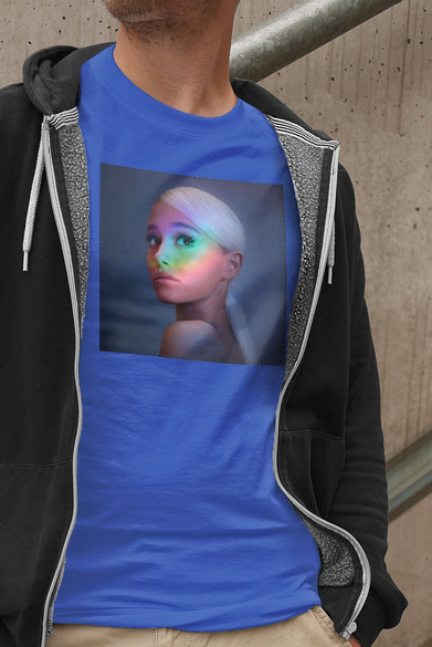 Koszulka z naszywką ARIANA GRANDE 06