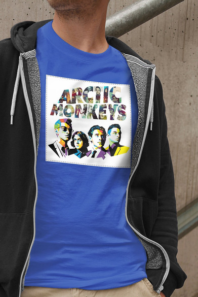 Koszulka z naszywką Arctic Monkeys 01