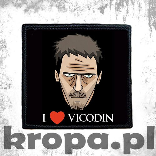 Naszywka I LOVE VICODIN 02