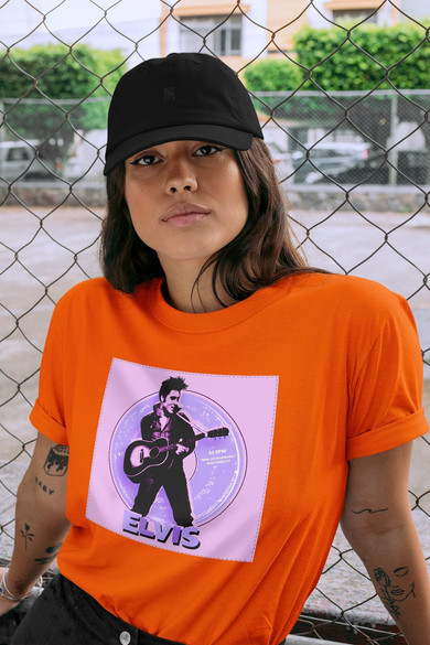 Koszulka z naszywką Elvis Presley 01