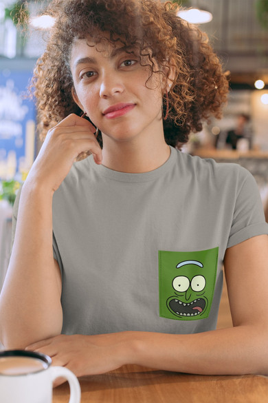 Koszulka z kieszonką RICK AND MORTY 02