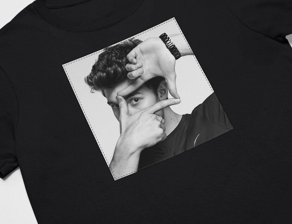 Koszulka z naszywką Shawn Mendes 05