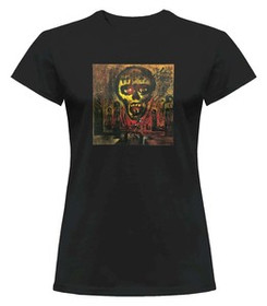 Bluzka damska z naszywką Slayer Abyss