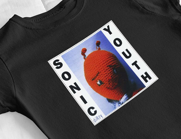 Bluzka damska z naszywką Sonic Youth Dirty